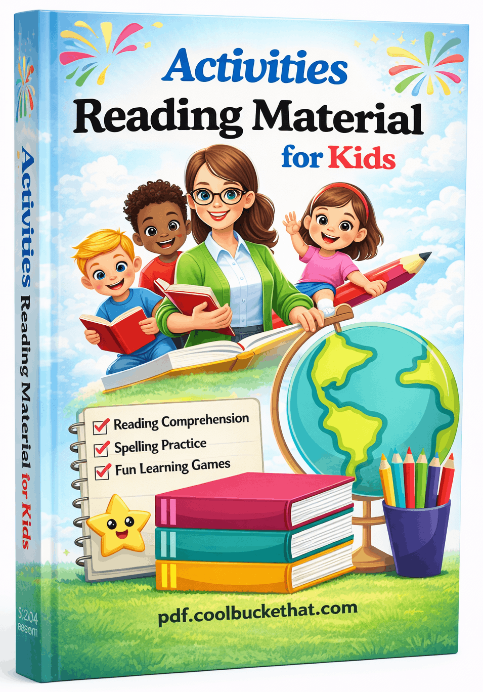 Activities Reading Material for Kids (Reading and Spelling Exercise for Children)