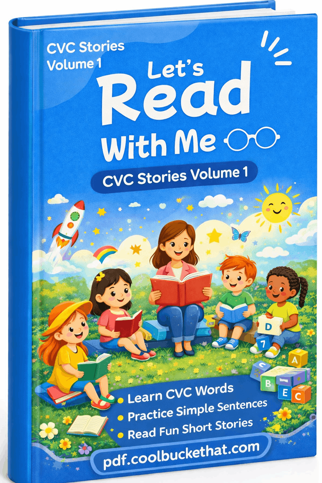 Let’s Read with me CVC Stories Volume 1